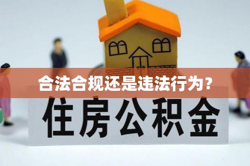 望都合法合规还是违法行为？