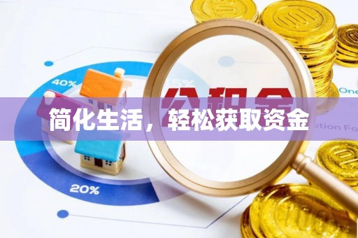 望都简化生活，轻松获取资金